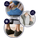 Meias ankle confort suprême para homem da marca Agand, tecido macio, ideal para uso diário e conforto prolongado.
