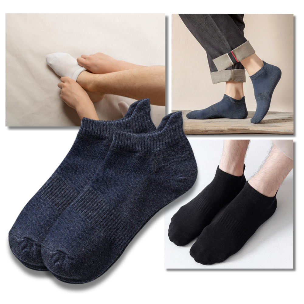 Meias masculinas Agand de conforto supremo, confortável, com design discreto, para uso diário e praticidade.