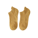 Meias ankle amarelas Agand de conforto supremo para homem, tecido macio e ajuste confortável para uso diário.
