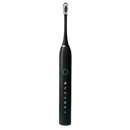 Escova de dentes elétrica vibratória sônica Suteng na cor preta, para cuidados bucais eficientes e limpeza profunda.