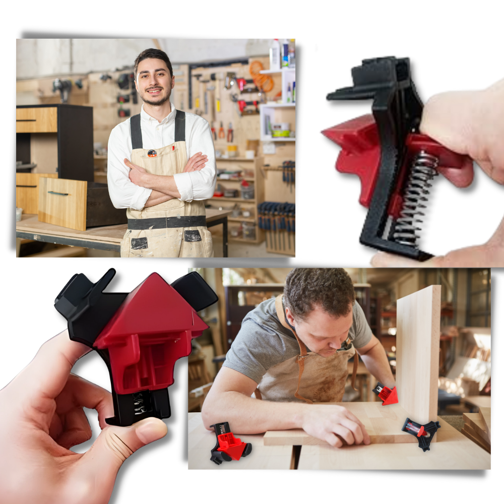 Kit de pinces à bois Suzicca, conjunto de serres-joints e étaux para fixação e montagem com acabamento resistente
