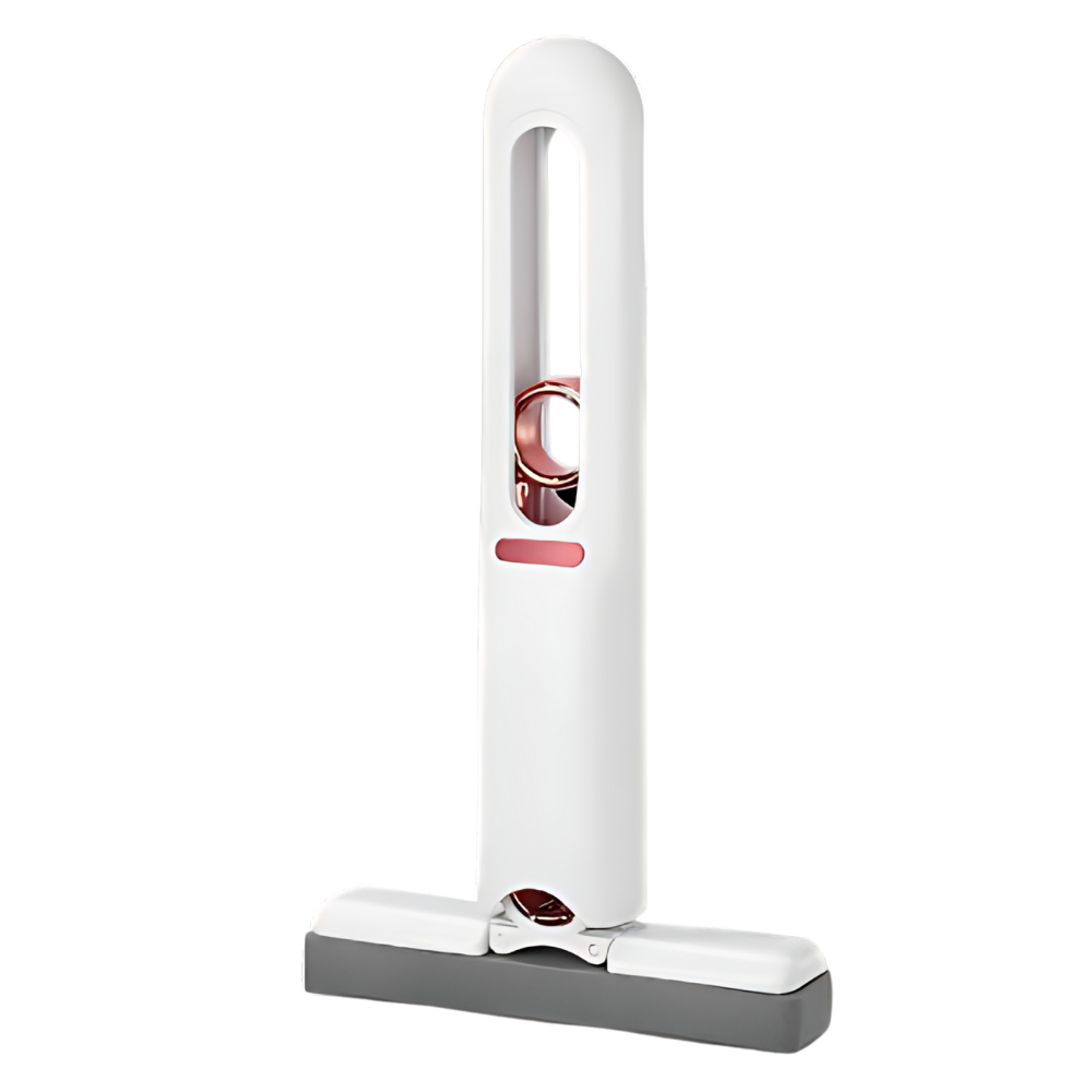 Mop com cabeça giratória e sistema de espremer automático, ideal para limpeza doméstica, marca Bez Marki.