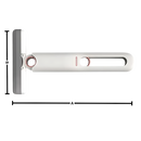 Vassoura com cabeça giratória e sistema de espremer automático, ideal para limpeza doméstica eficiente pela marca Bez Marki.
