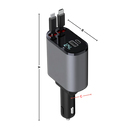 Estação de carga telescópica T-power para veículos elétricos, dispositivo eletrônico para carregamento de carros.