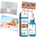 Sérum rajeunissant à l'acide hyaluronique Hyalu B5 da marca Tabbyc, frasco com sérum para revitalizar a pele.