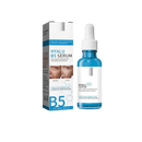 Sérum rajeunissant à l'acide hyaluronique Hyalu B5 da marca Tabbyc, frasco com sérum transparente e conta-gotas.