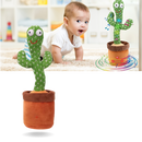 Cacto dançante da marca Oranga Inc, brinquedo que conversa e entretém, com detalhes coloridos e expressão divertida.