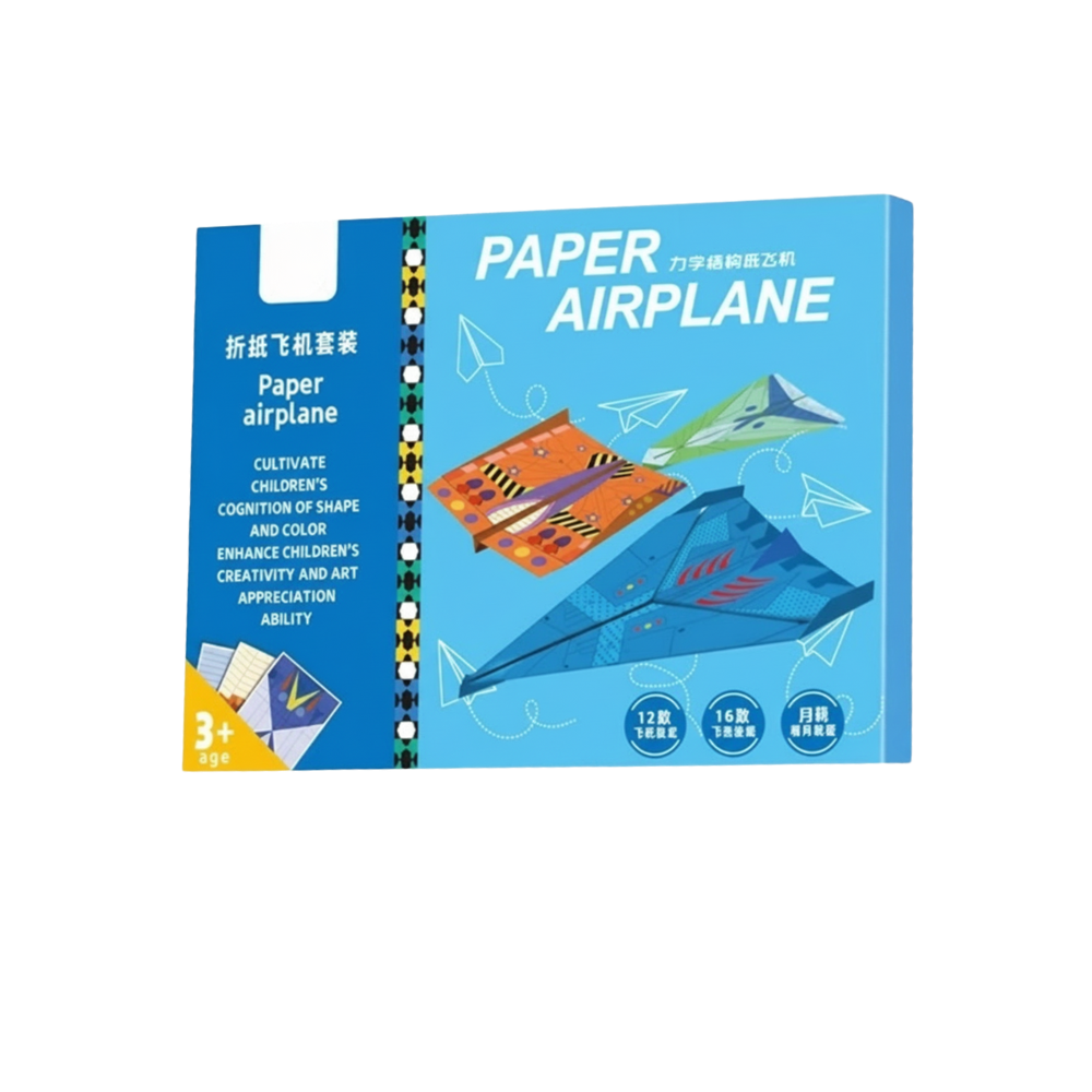 Livro DIY de origami multitemas Taluosi para hobbies criativos, com exemplos de veículos e figuras variadas.