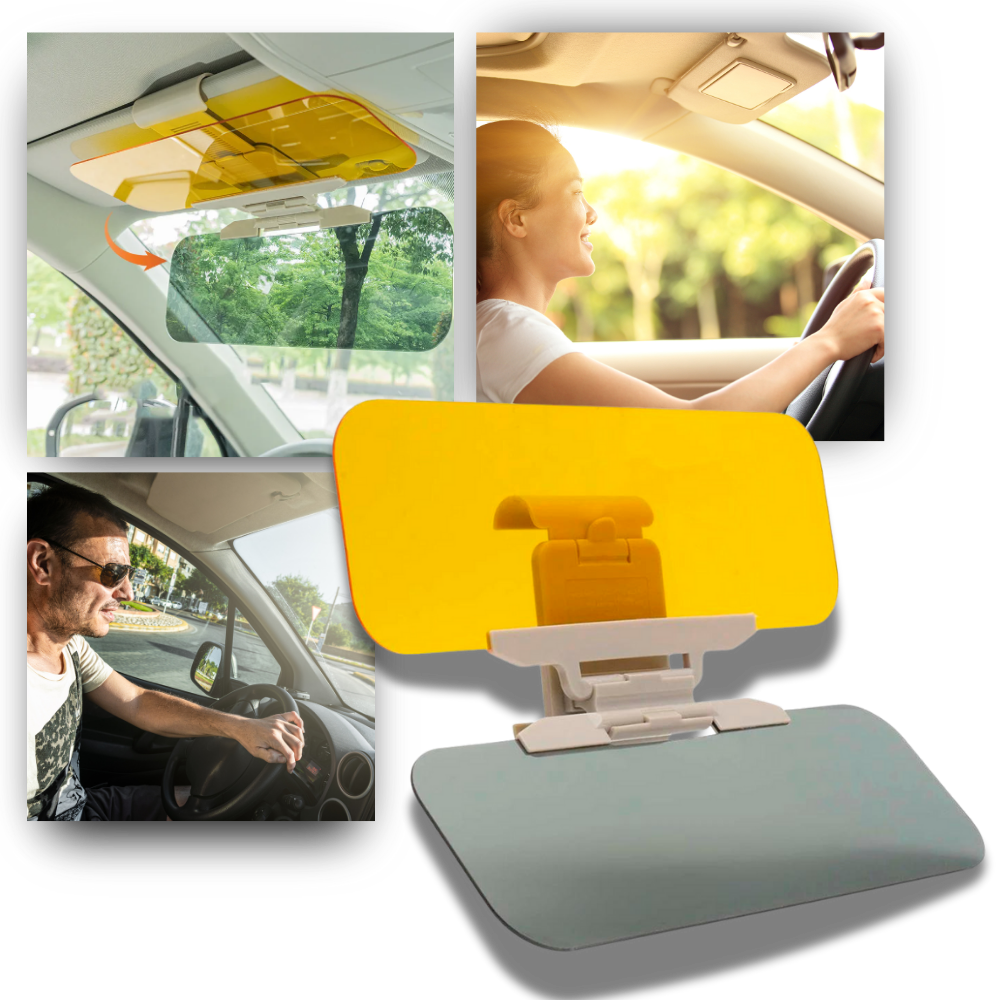 Rallonge de pare-soleil de voiture Taonmeisu, pièce détachée dupla para proteção solar, medida 32x12 cm.