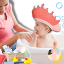Visière de bain pour enfants Hurnice, accessório de banho para bebês, capuz transparente para proteção durante o banho