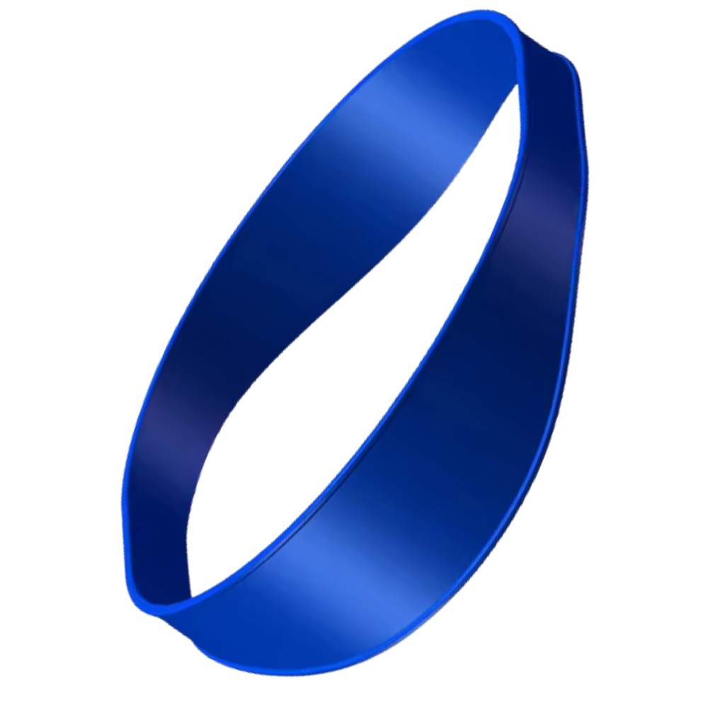 Faixa elástica incurvada para cabelo, estilo degradê, de cor azul, da marca Teblacker, usada para cuidados e modelagem de cabelos.