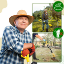 Cultivador elétrico sem fio Tfcfl para jardinagem ao ar livre, alta velocidade, equipamento elétrico portátil e eficiente.