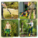 Cultivador elétrico sem fio da Tfcfl para uso externo, alta velocidade, equipamento elétrico portátil e eficiente para jardinagem.