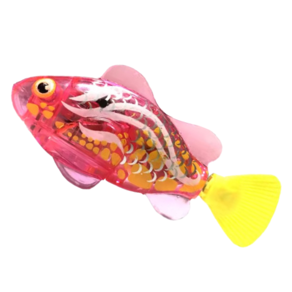 Peixe de brinquedo corail flamboyant da Time For J, brinquedo de banho interativo para diversão na água.