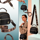 Bolsa tiracolo vegana da Latico, acessório moderno para sacolas e carteiras, com design elegante e sustentável.