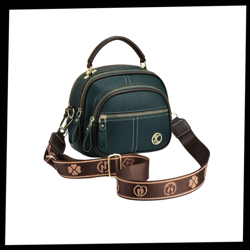 Sacoléu de ombro vegano da Latico, acessório para bolsas e carteiras, em material sustentável e design elegante.