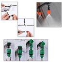 Kit de irrigação para jardim Tomfoto, sistema de irrigação por mangueira de 5 metros, ideal para irrigação eficiente.