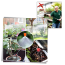 Kit de irrigação para jardim Tomfoto, sistema de irrigação de 5 metros com mangueira e acessórios para irrigar jardins.
