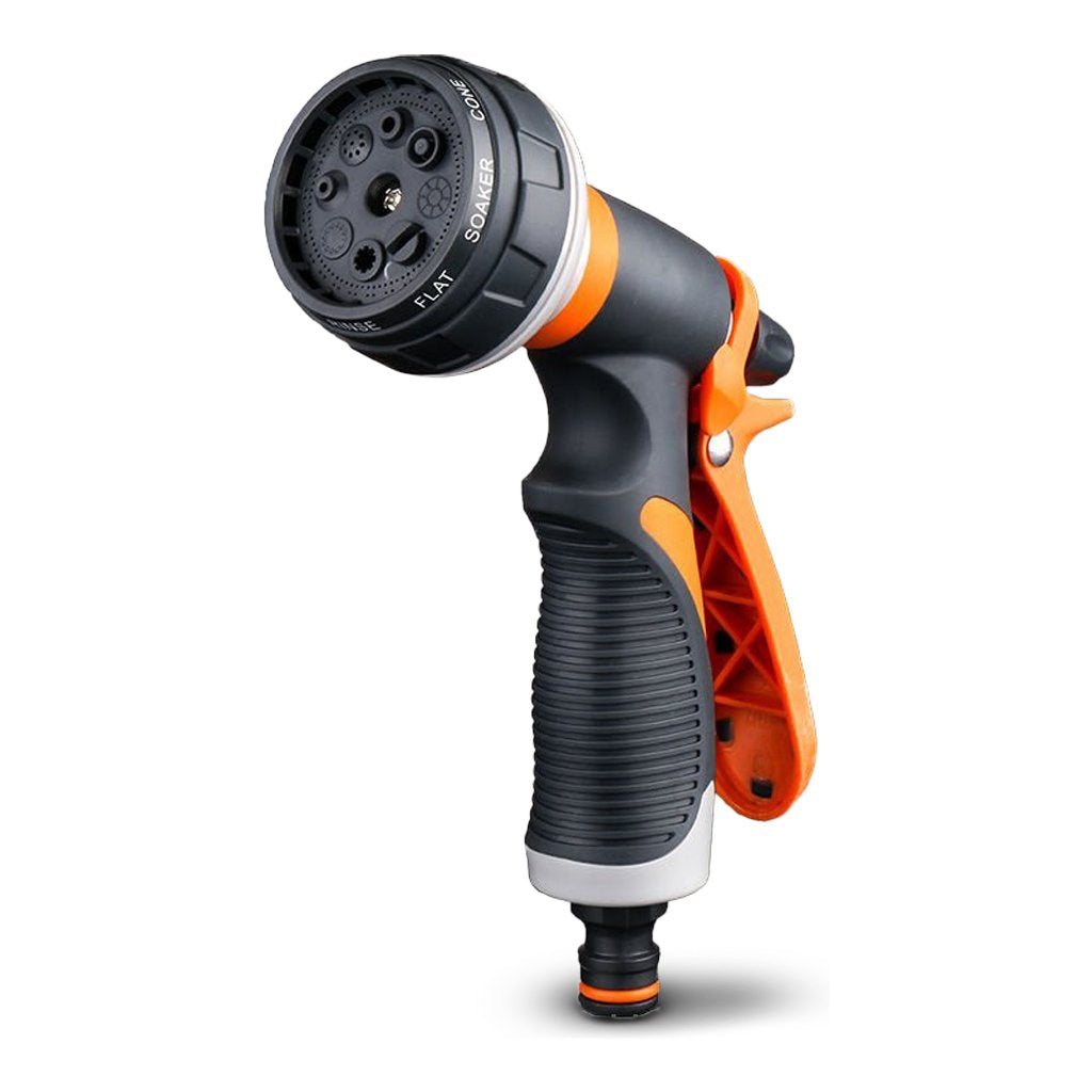 Pistolet de jardin Tomshoo, arrosagem e irrigação, com 8 modos de spray, para irrigação eficiente em jardins.