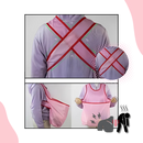 Tablier de ménage impermeável Tongina com grande bolso, ideal para proteção na cozinha e limpeza doméstica.