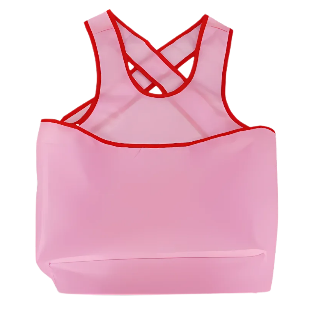 Tablier de ménage impermeável Tongina com grande bolso, ideal para proteção na cozinha e limpeza doméstica.