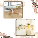 Cama de gato e perchoir de janela sem ferramentas da Mewoofun, confortável e fácil de instalar para o bem-estar do seu gato.