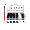 Kit de 100 clips auto Tools para painel de porta de carro, peças de reposição para automóveis e motos.