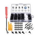 Kit de 100 clips automotivos Tools para painel de porta de carro, peças de reposição para automóveis e motos.