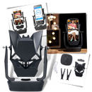 Suporte de apoio para smartphones Topacc, suporte basculante para dispositivos móveis, suporte de telefonia compacto e funcional.