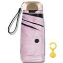Parasol de bolso Toptie com proteção UV, em cinza, ideal para atividades ao ar livre e proteção contra raios solares.