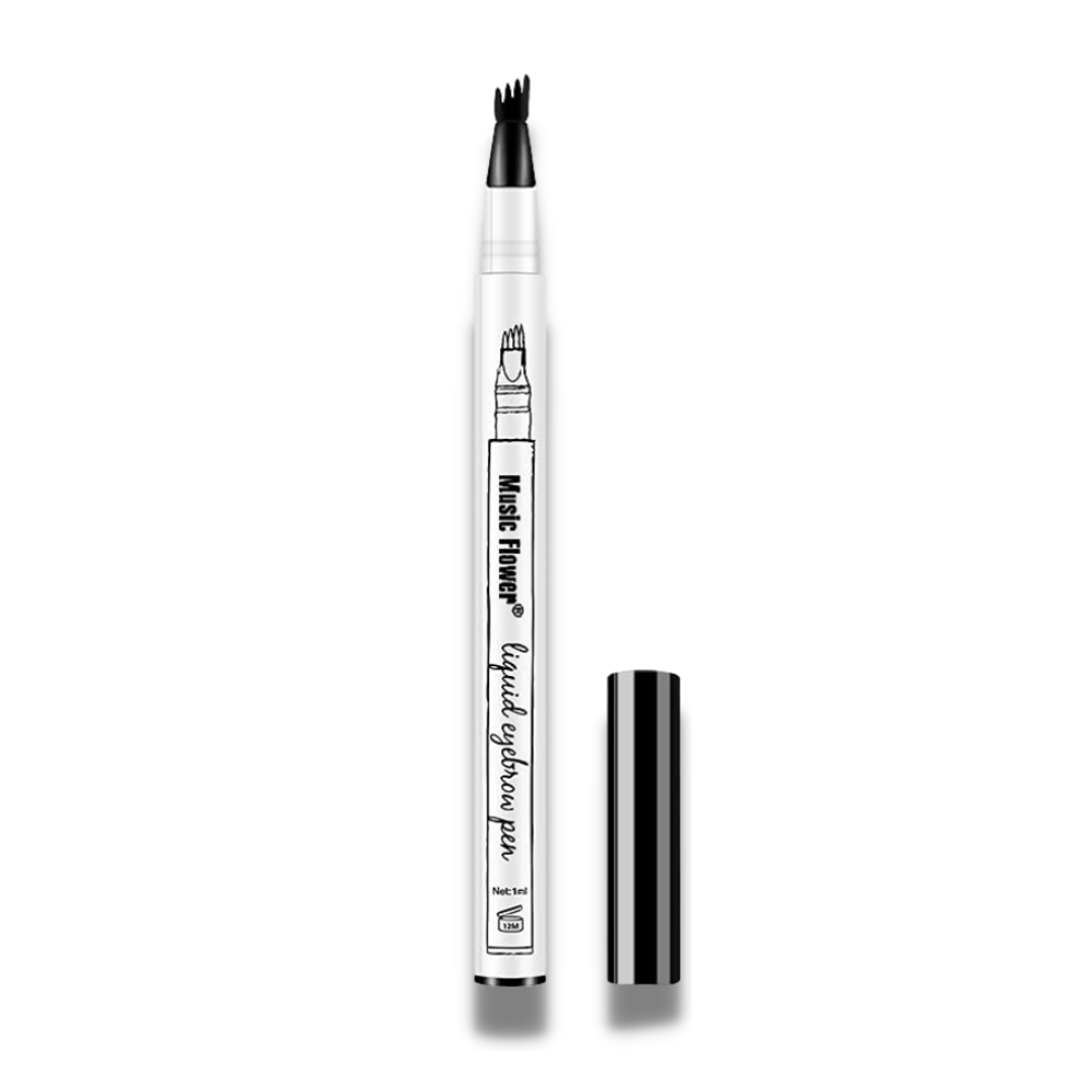 Stylo microblading impermeável à água da marca Totoka, cosméticos de acabamento preciso para sobrancelhas.