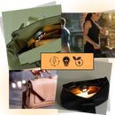Lâmpada de bolsa toque-ativada da Luminosa Light Designs, luz brilhante e ecológica para bolsas e acessórios.
