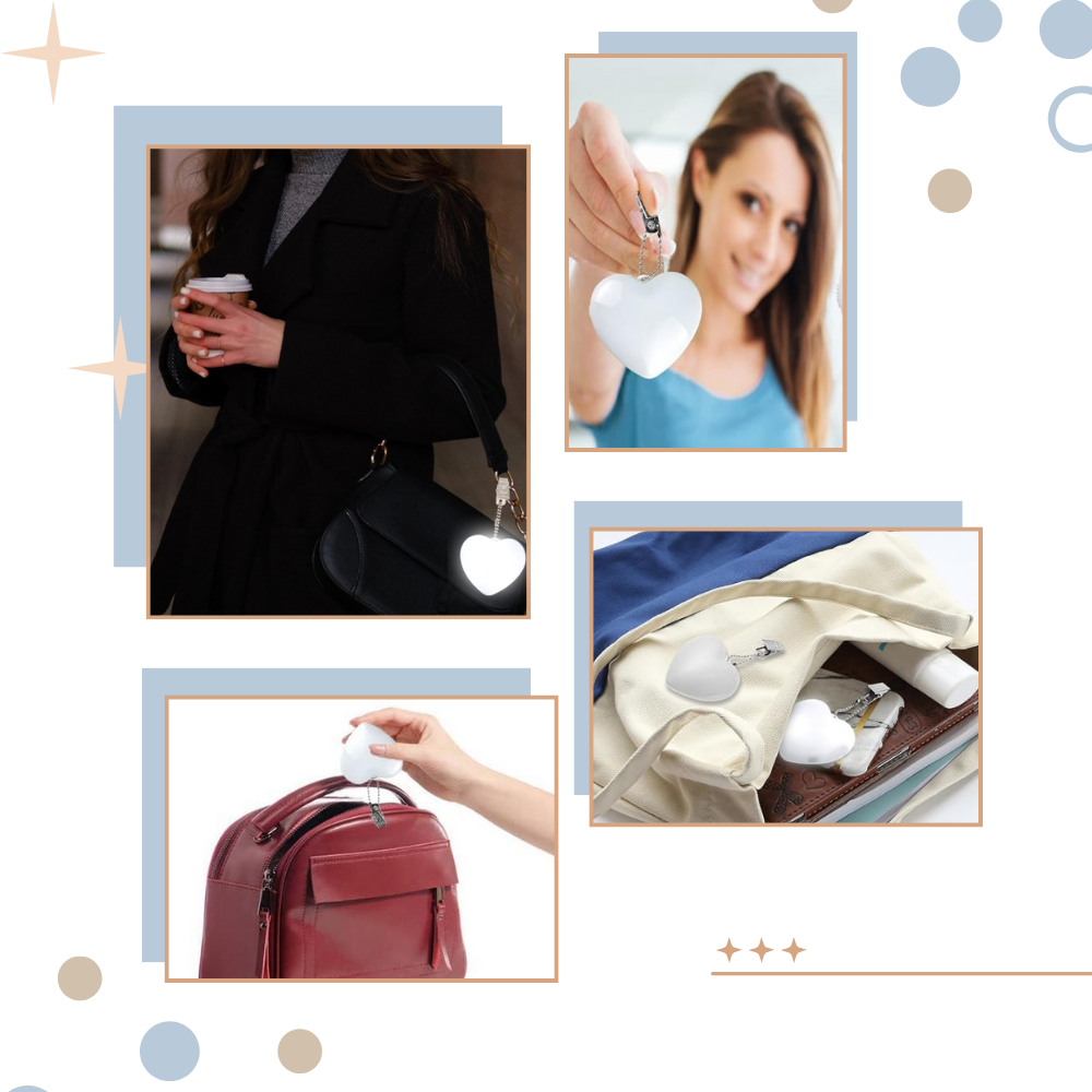 Lâmpada de bolso ativada por toque Hokarua, luz portátil e compacta para iluminação fácil em bolsas ou objetos pessoais.