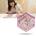 Autocolantes pastel de cenas criativas, ideal para projetos de lazer criativo, da marca Toy Clearance!