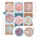 Autocollants pastéis de cenas criativas, ideal para projetos de artes e artesanato, da marca Toy Clearance!