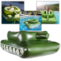 Acessório inflável de tanque de guerra para piscina da Toy Life Inc, ideal para diversão na água e brincadeiras aquáticas.