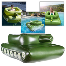 Acessório inflável de tanque de guerra para piscina da Toy Life Inc, ideal para diversão na água e brincadeiras aquáticas.