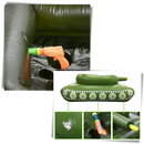 Carro de guerra inflável para piscina da Toy Life Inc, acessório divertido para piscinas e spas ao ar livre.