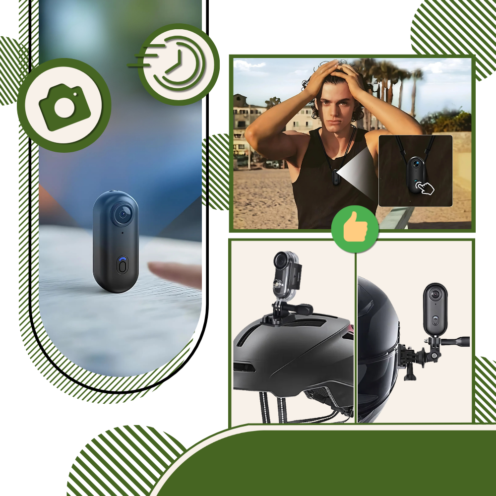 Objetiva para câmera esportiva Sjcam Trail Pro, captura de momentos com alta qualidade em ação e aventura.