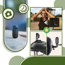 Objetiva para câmera esportiva Sjcam Trail Pro, captura de momentos com alta qualidade em ação e aventura.