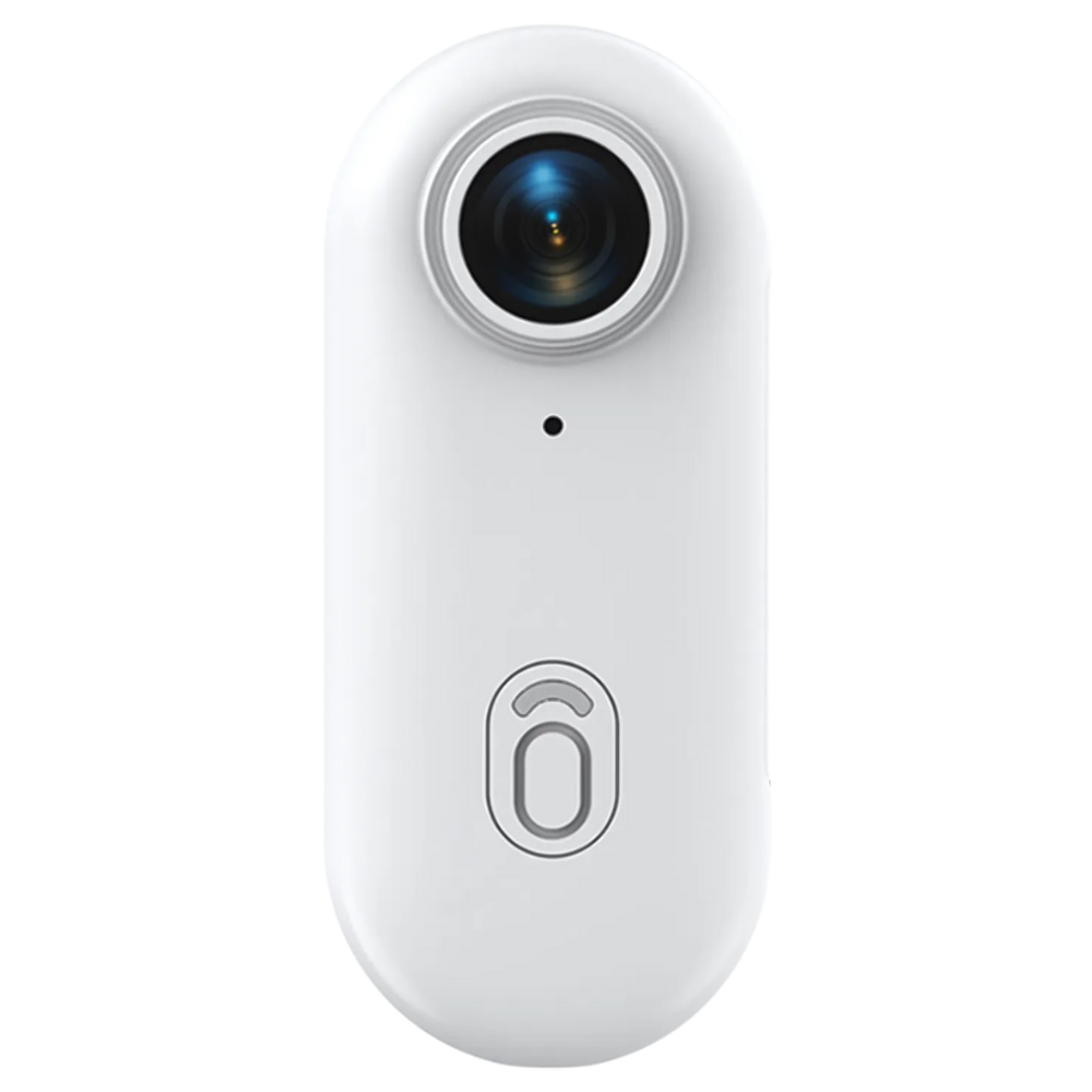 Objetiva para câmera esportiva Trail Pro da Sjcam, lente branca para captura de imagens em atividades ao ar livre.