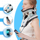 Dispositivo de tração cervical inflável da Leamai, equipamento de fisioterapia e ergoterapia para suporte cervical.