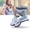 Dispositivo de tração cervical Leamai para fisioterapia e ergoterapia, com design tranquilo e confortável para alívio da tensão cervical.