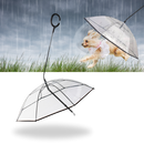 Laisse transparente para cachorro com guarda-chuva, acessório para proteção contra chuva, marca Mewmewcat.