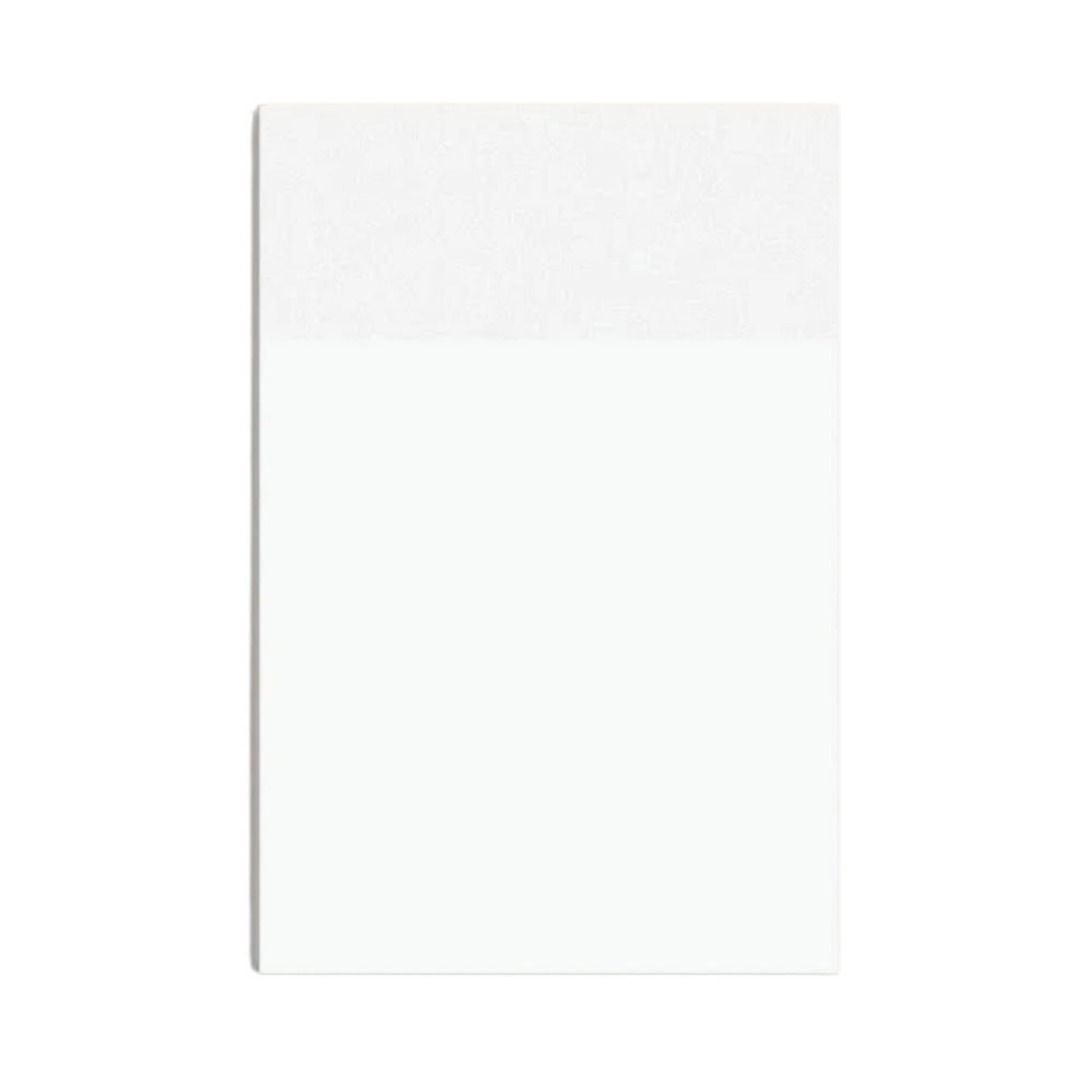 Notas autoadesivas transparentes impermeáveis Seyurigaoka, pacote com 50 folhas de papel de papelaria para anotações.
