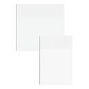 Notas autoadesivas transparentes à prova d'água da Seyurigaoka, 100 folhas, ideal para organização e anotações duráveis.