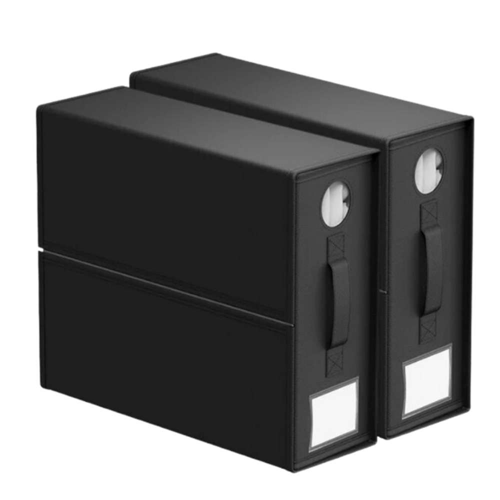 Organizador cúbico com janela transparente da Warkul, ideal para armazenamento e organização de itens domésticos.