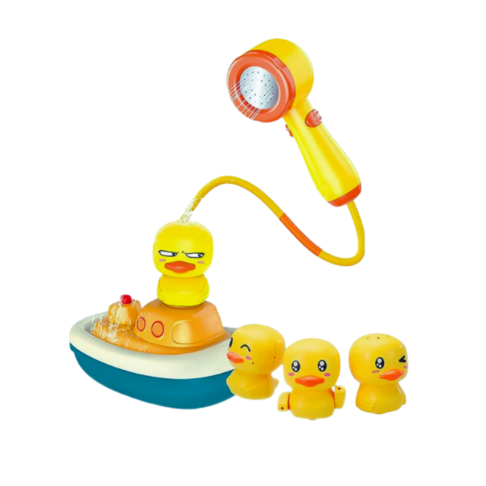 Brinquedos de banho pato Ktnajol, brinquedos para o banho com desenhos de patinhos para diversão na hora do banho.
