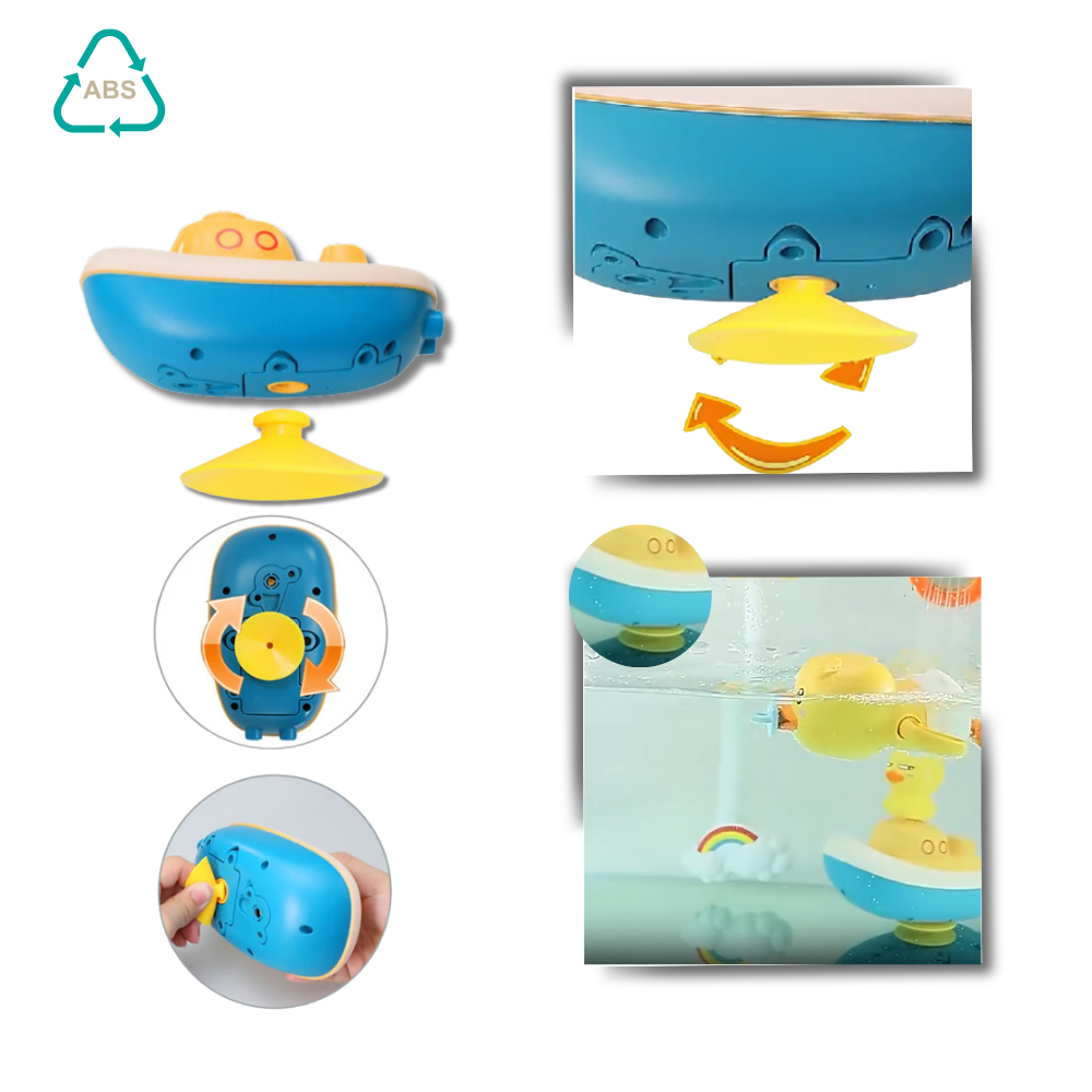 Brinquedos de banho canários e ducha da Ktnajol, brinquedos seguros para divertir na hora do banho.