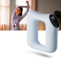 Anel de massagem Tumgatte para fascias em tom lilás, ferramenta de relaxamento e alívio muscular, em fundo branco.